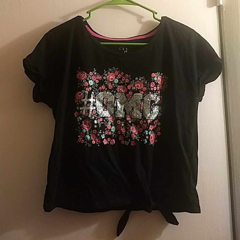 Plus size girl's T-shirt